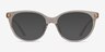 Vogue Eyewear VO5552F Clear AcetateEyeglass Frames from EyeBuyDirect, with Tinted Lenses
