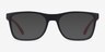 ARNETTE Akaw Matte Black PlasticEyeglass Frames from EyeBuyDirect, with Tinted Lenses