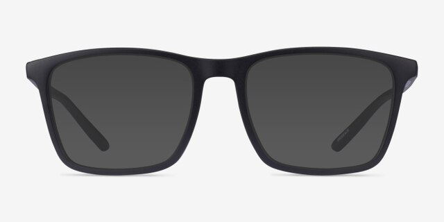 ARNETTE Frogface Matte Black PlasticEyeglass Frames from EyeBuyDirect, with Tinted Lenses