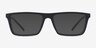 ARNETTE Rangiroa Black Blue PlasticEyeglass Frames from EyeBuyDirect, with Tinted Lenses