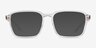 ARNETTE Marigny Clear PlasticEyeglass Frames from EyeBuyDirect, with Tinted Lenses