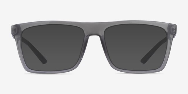 ARNETTE Murazzi Ii Clear Gray PlasticEyeglass Frames from EyeBuyDirect, with Tinted Lenses