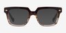 Vogue Eyewear VO5403 Striped Brown AcetateEyeglass Frames from EyeBuyDirect, with Tinted Lenses