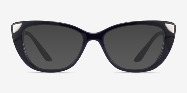 Vogue Eyewear VO5455 Black PlasticEyeglass Frames from EyeBuyDirect, with Tinted Lenses