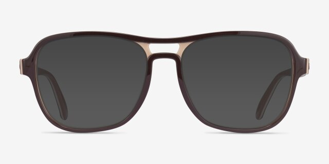 Ray-Ban RB4356V Stateside Brown PlasticEyeglass Frames from EyeBuyDirect, with Tinted Lenses