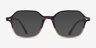 Ray-Ban RB5394 John Striped Gray Tortoise AcetateEyeglass Frames from EyeBuyDirect, with Tinted Lenses
