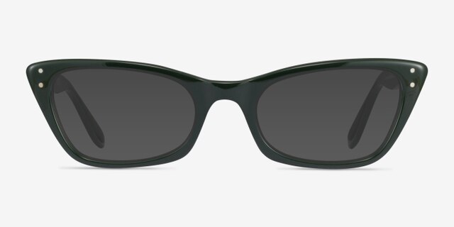 Ray-Ban RB5499 Lady Burbank Green AcetateEyeglass Frames from EyeBuyDirect, with Tinted Lenses