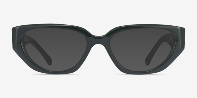 Vogue Eyewear VO5439 Dark Green AcetateEyeglass Frames from EyeBuyDirect, with Tinted Lenses