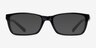 Armani Exchange AX3007 Matte Black PlasticEyeglass Frames from EyeBuyDirect, with Tinted Lenses