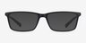 Armani Exchange AX3027 Matte Black Eco-friendlyEyeglass Frames from EyeBuyDirect, with Tinted Lenses