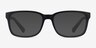 Armani Exchange AX3029 Matte Black PlastiqueMontures de lunettes de vue d'EyeBuyDirect, Avec des Verres Teintés
