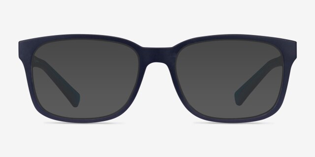 Armani Exchange AX3029 Matte Blue PlasticEyeglass Frames from EyeBuyDirect, with Tinted Lenses