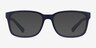Armani Exchange AX3029 Matte Blue PlasticEyeglass Frames from EyeBuyDirect, with Tinted Lenses