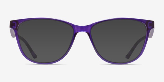 Armani Exchange AX3047 Shiny Purple PlasticEyeglass Frames from EyeBuyDirect, with Tinted Lenses