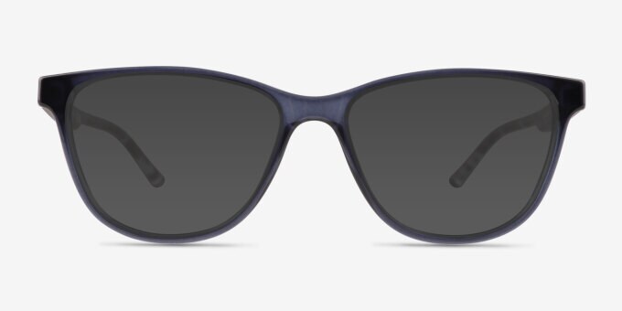 Armani Exchange AX3047 - Cat Eye Shiny Purple Frame Glasses