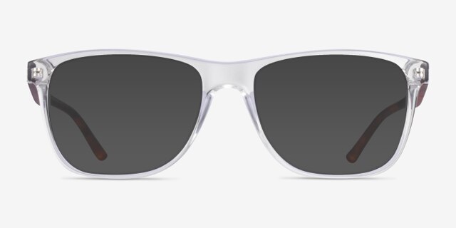 Armani Exchange AX3048 Shiny Crystal PlasticEyeglass Frames from EyeBuyDirect, with Tinted Lenses