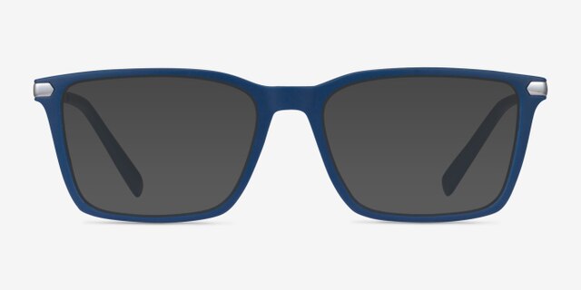 Armani Exchange AX3077 Matte Blue PlasticEyeglass Frames from EyeBuyDirect, with Tinted Lenses