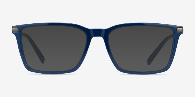 Armani Exchange AX3077 - Rectangle Shiny Transparent Gray Frame
