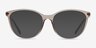 Armani Exchange AX3078 Clear Gray PlasticEyeglass Frames from EyeBuyDirect, with Tinted Lenses