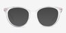 Armani Exchange AX3078 Shiny Crystal PlasticEyeglass Frames from EyeBuyDirect, with Tinted Lenses