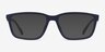 Armani Exchange AX3089U Matte Navy Eco-friendlyEyeglass Frames from EyeBuyDirect, with Tinted Lenses