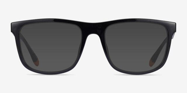 Armani Exchange AX3101U Shiny Black Eco-friendlyEyeglass Frames from EyeBuyDirect, with Tinted Lenses