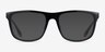 Armani Exchange AX3101U Shiny Black Eco-friendlyEyeglass Frames from EyeBuyDirect, with Tinted Lenses