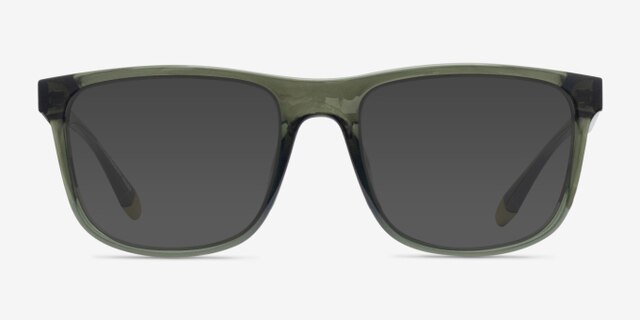 Armani Exchange AX3101U Transparent Green Eco-friendlyEyeglass Frames from EyeBuyDirect, with Tinted Lenses