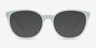 Armani Exchange AX3104 Milky Green AcetateEyeglass Frames from EyeBuyDirect, with Tinted Lenses