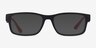 Armani Exchange AX3106 Matte Black Eco-friendlyEyeglass Frames from EyeBuyDirect, with Tinted Lenses