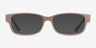 Armani Exchange AX3107U Matte Brown Eco-friendlyEyeglass Frames from EyeBuyDirect, with Tinted Lenses