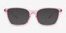 Armani Exchange AX3113 Transparent Purple Eco-friendlyEyeglass Frames from EyeBuyDirect, with Tinted Lenses