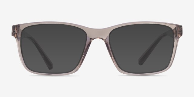 Armani Exchange AX3114 Shiny Transparent Brown Eco-friendlyEyeglass Frames from EyeBuyDirect, with Tinted Lenses