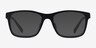 Armani Exchange AX3114F Matte Black AcetateEyeglass Frames from EyeBuyDirect, with Tinted Lenses