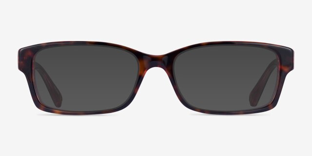 Coach HC6040 Brooklyn Pink Tortoise AcetateEyeglass Frames from EyeBuyDirect, with Tinted Lenses