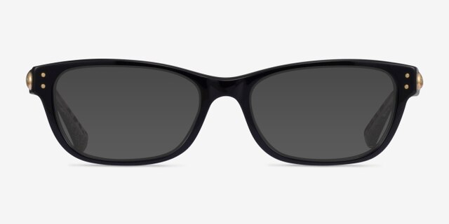 Coach HC6082 Black AcetateEyeglass Frames from EyeBuyDirect, with Tinted Lenses