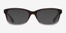 Coach HC6089 Gradient Brown AcetateEyeglass Frames from EyeBuyDirect, with Tinted Lenses