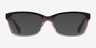 Coach HC6089 Brown Purple Gradient AcetateEyeglass Frames from EyeBuyDirect, with Tinted Lenses
