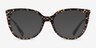 Coach HC6125 Spotty Tortoise AcetateEyeglass Frames from EyeBuyDirect, with Tinted Lenses