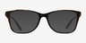 Coach HC6129 Black Tortoise AcetateEyeglass Frames from EyeBuyDirect, with Tinted Lenses