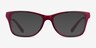 Coach HC6129 Burgundy Red AcetateEyeglass Frames from EyeBuyDirect, with Tinted Lenses