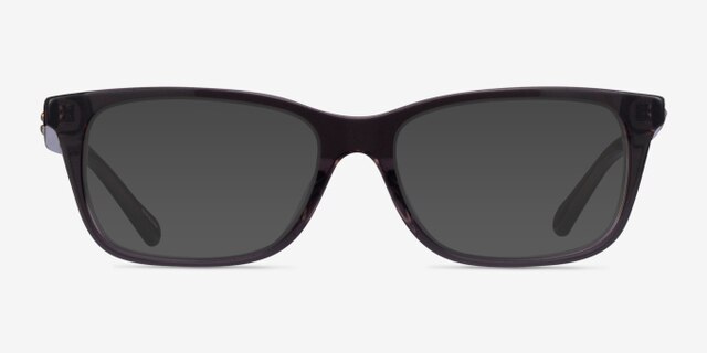Coach HC6136U Dark Purple AcetateEyeglass Frames from EyeBuyDirect, with Tinted Lenses