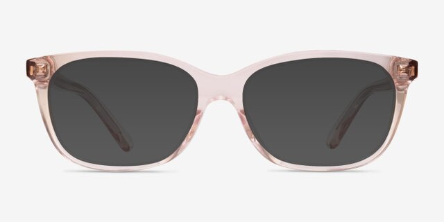 Coach HC6139U Transparent Pink AcetateEyeglass Frames from EyeBuyDirect, with Tinted Lenses
