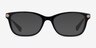 Coach HC6142 Noir AcétateMontures de lunettes de vue d'EyeBuyDirect, Avec des Verres Teintés