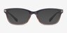 Coach HC6142 Purple Glitter Gradient AcetateEyeglass Frames from EyeBuyDirect, with Tinted Lenses