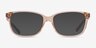 Coach HC6143 Transparent Champagne AcetateEyeglass Frames from EyeBuyDirect, with Tinted Lenses