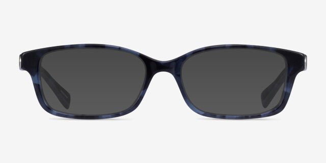 Coach HC6148 Blue Tortoise AcetateEyeglass Frames from EyeBuyDirect, with Tinted Lenses
