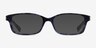 Coach HC6148 Blue Tortoise AcetateEyeglass Frames from EyeBuyDirect, with Tinted Lenses
