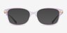 Coach HC6172 Gradient Transparent Purple AcetateEyeglass Frames from EyeBuyDirect, with Tinted Lenses