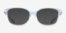 Coach HC6172 Gradient Transparent Blue AcetateEyeglass Frames from EyeBuyDirect, with Tinted Lenses